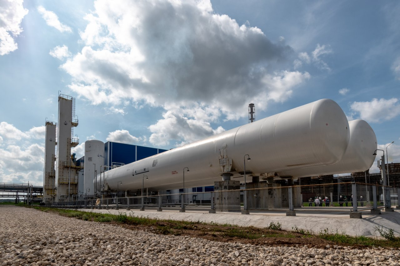В Чепецке появилась новая станция для снабжения газообразным азотом «УРАЛХИМ» и «ГалоПолимер»