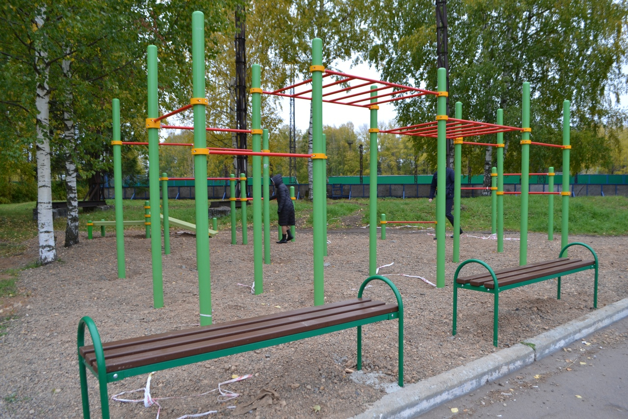 Фото дня: в Кирово-Чепецке откроют еще одну детскую площадку
