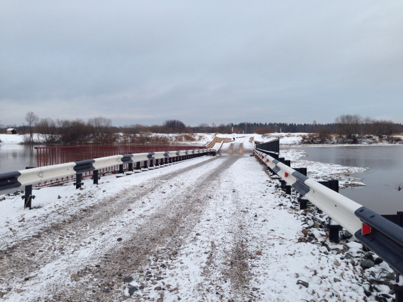 Спасатель о ЧП на мосту в Каринторфе: «Водитель ГАЗа был по пояс в ледяной воде»