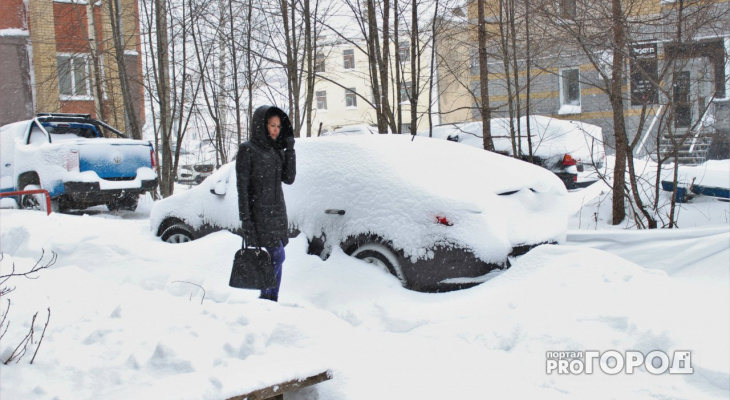 В выходные Кирово-Чепецк накроет снегопад