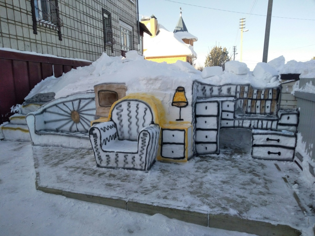 Ежегодный конкурс снежных фигур в Кирово-Чепецке перенесли на январь