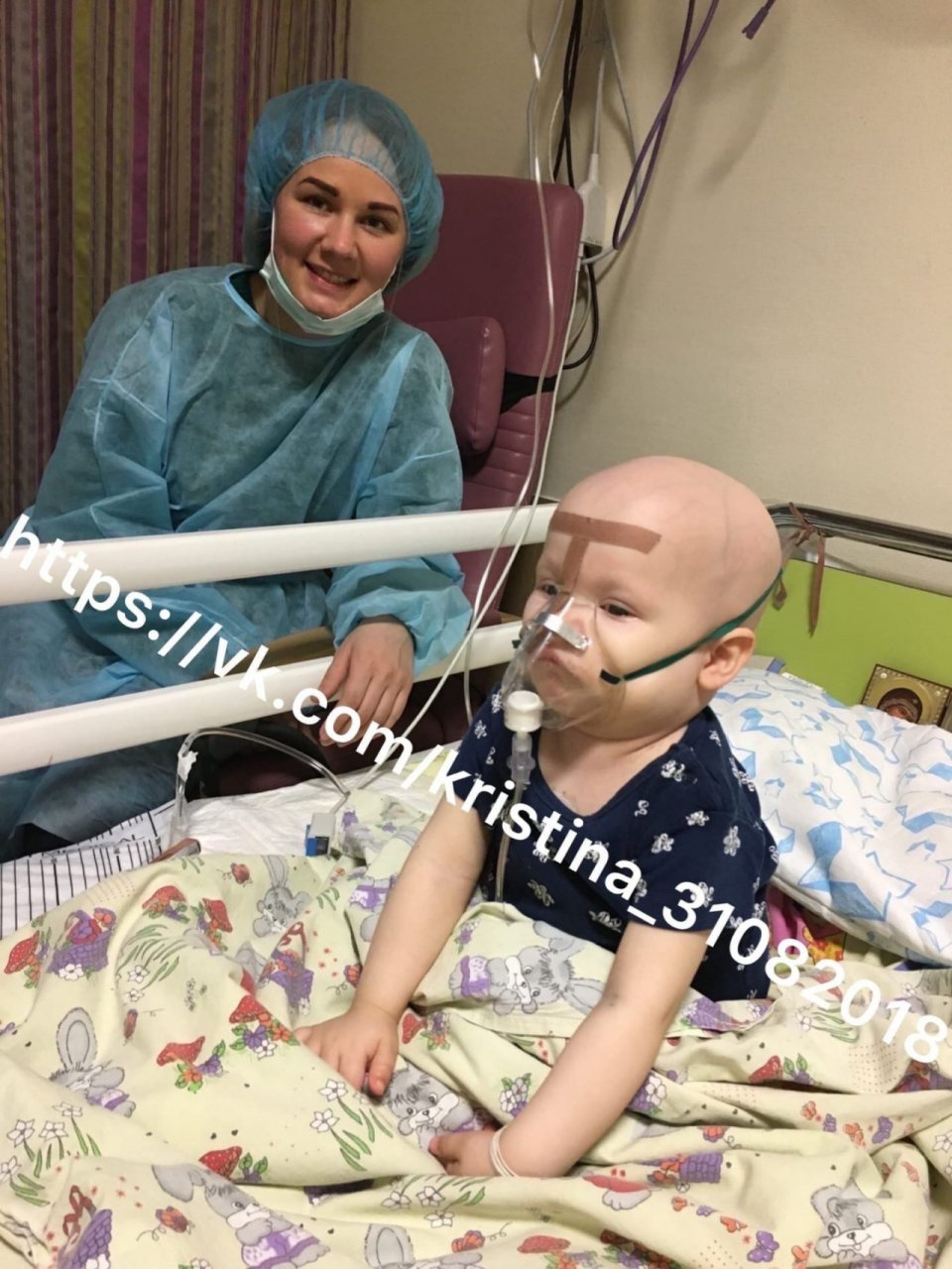 "Ночь прошла ужасно тяжело": малышке с 4 стадией рака осталось собрать 4,7 миллиона рублей