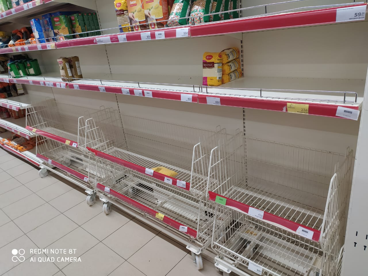 В правительстве рассказали, что дефицита продуктов в Кировской области не будет