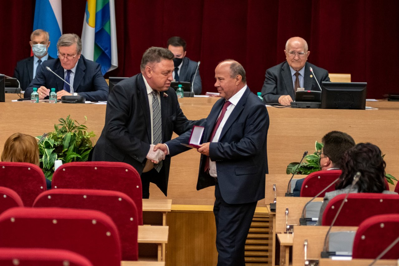 Виктор Медведков отмечен почетным знаком Совета Федерации РФ