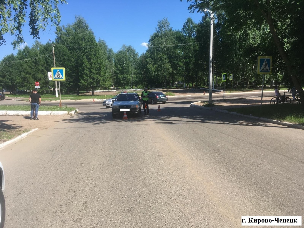 В Кирово-Чепецке водитель «восьмерки» сбил 5-летнюю девочку