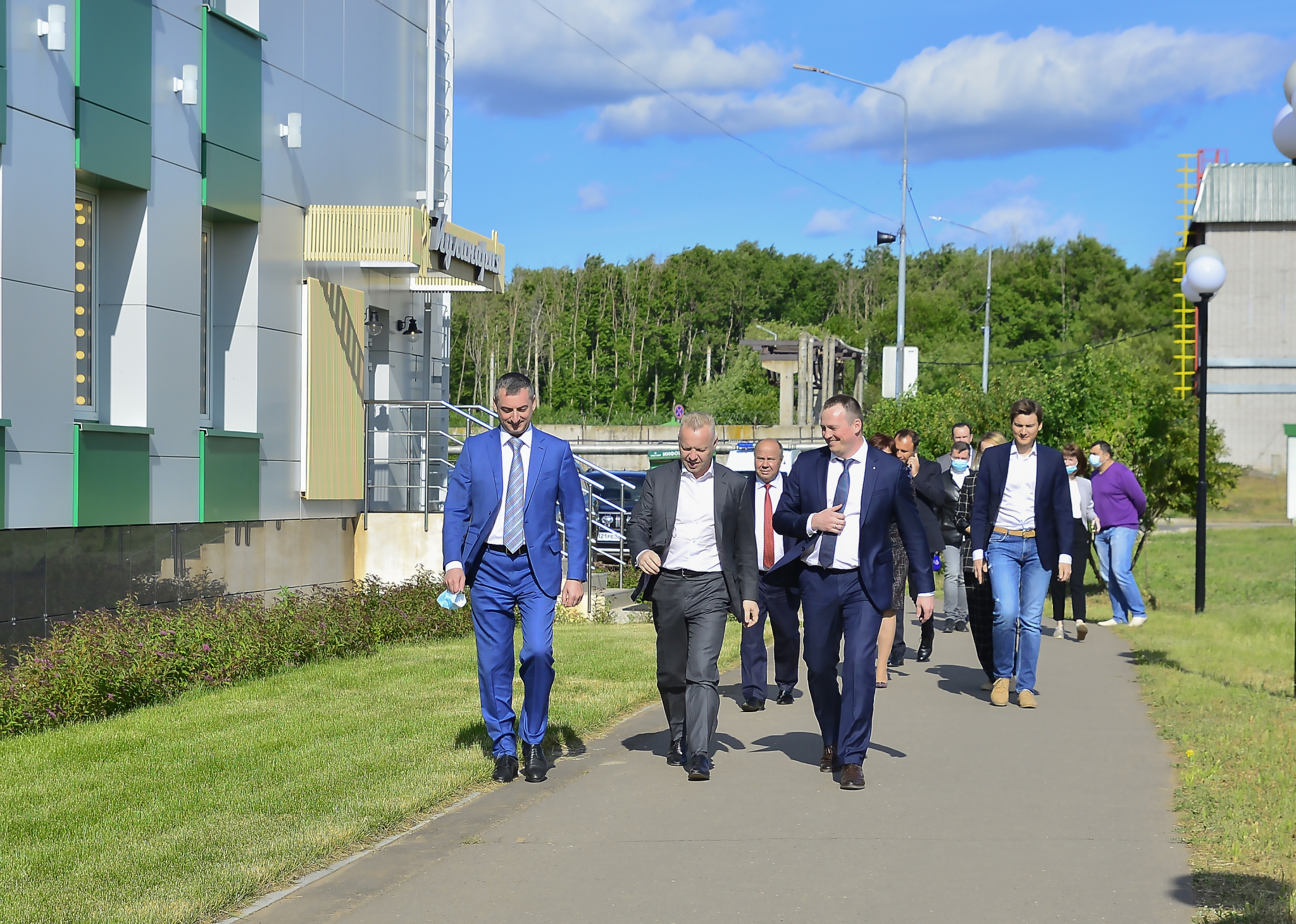 Дмитрий Мазепин посетил филиал «КЧХК»
