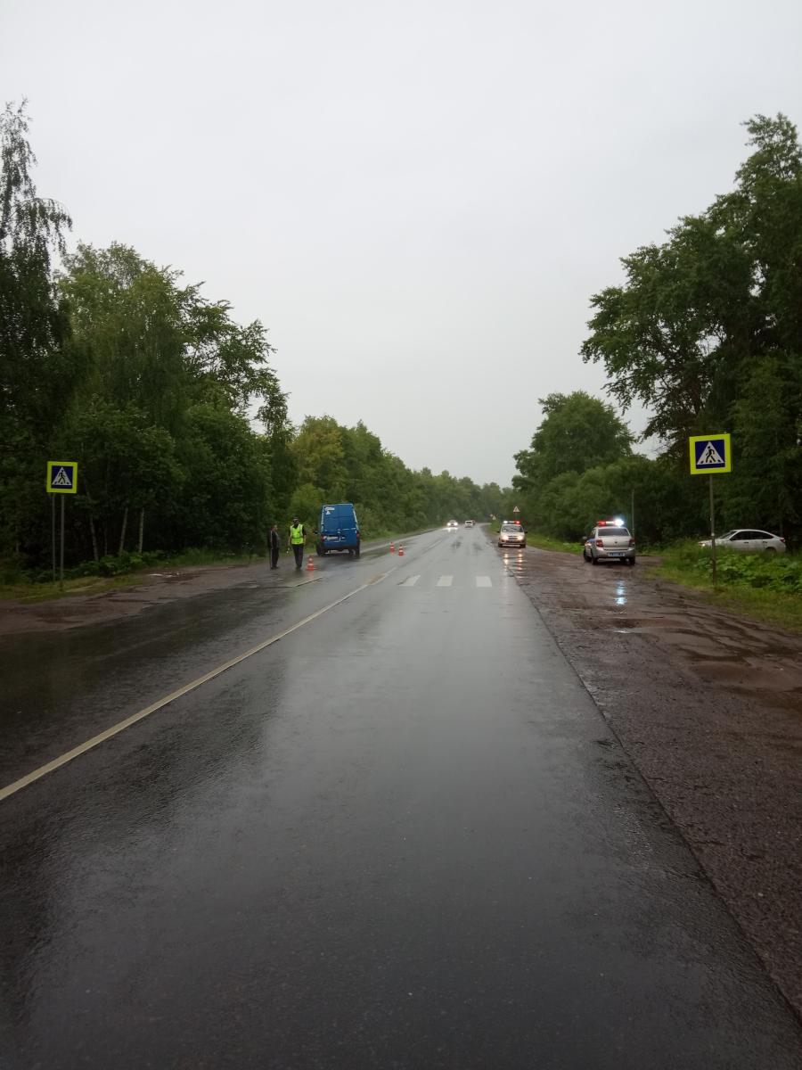 В Кирово-Чепецком районе водитель фургона сбил женщину