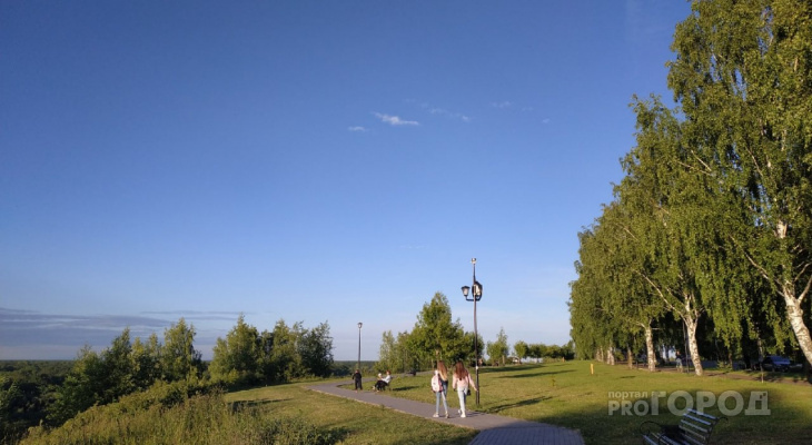 В Кирово-Чепецке из-за жары объявлено метеопредупреждение