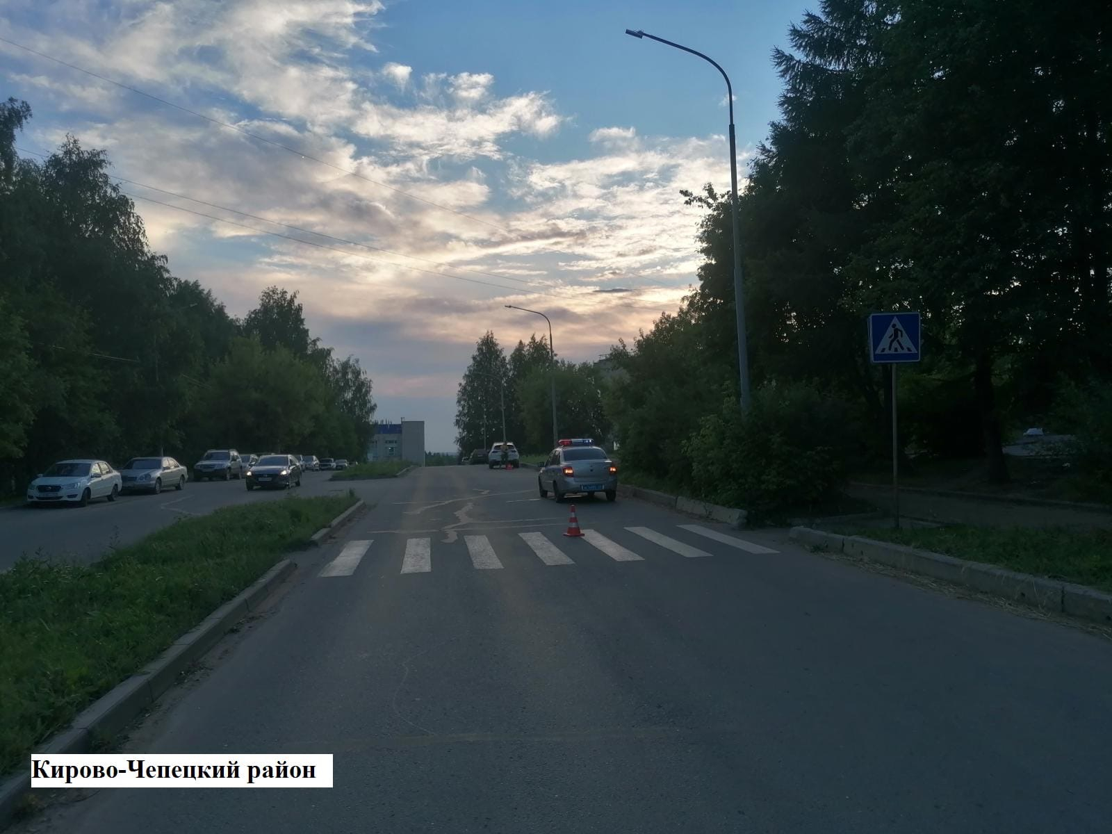 В Кирово-Чепецке водитель иномарки сбил ребенка на пешеходном переходе