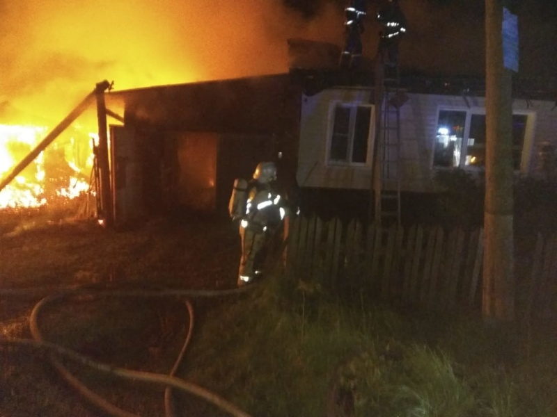 В Кирово-Чепецком районе произошел пожар: один человек погиб