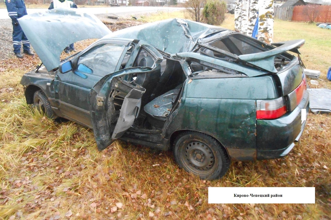 На трассе в Кирово-Чепецком районе погиб 48-летний водитель ВАЗа
