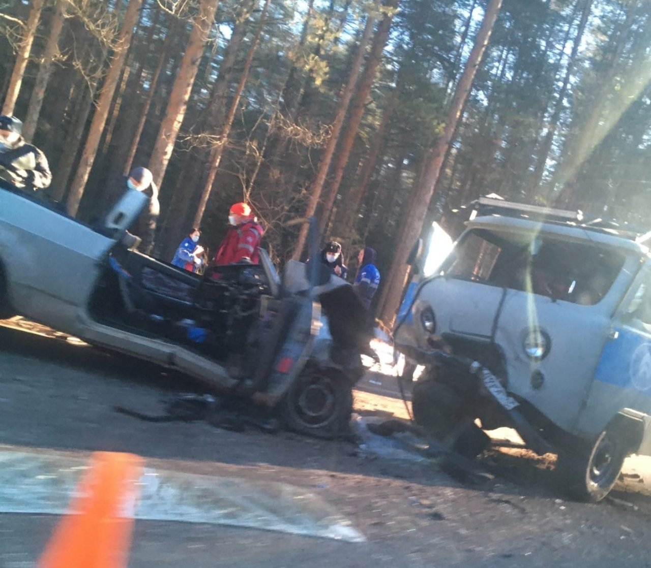 На трассе в Кирово-Чепецком районе произошло ДТП: 2 человека погибли