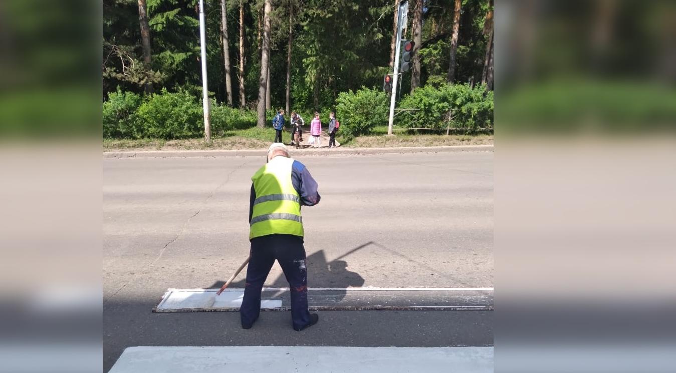 В Кирово-Чепецке нанесут разметку на 70 пешеходных переходов