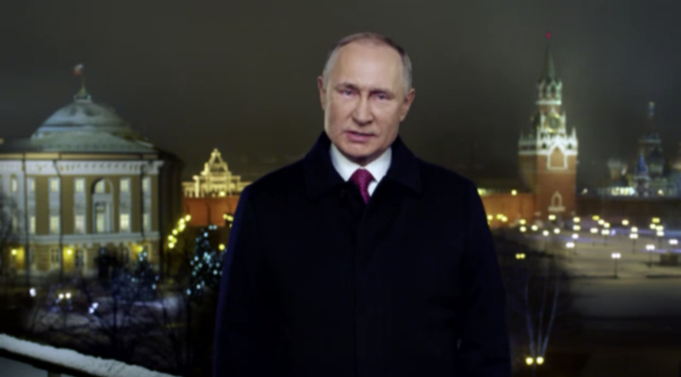 Новогодняя речь Владимира Путина: прямая трансляция