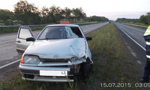 В Кирове водитель «пятнадцатой» насмерть сбил пешехода, который внезапно вышел на дорогу