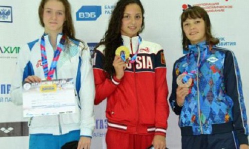 Чепчанка стала бронзовым призером первенства России по плаванию