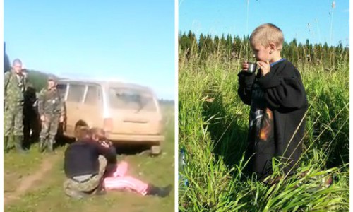 Видео: в Кировской области волонтеры сняли трогательную встречу пропавшего 4-летнего мальчика и его родителей