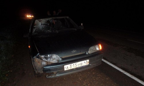 В Кирово-Чепецком районе водитель "четырнадцатой" насмерть сбил пешехода