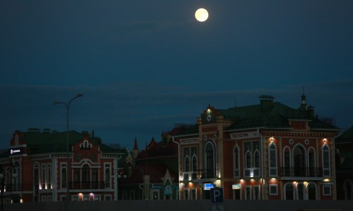 Чепчане смогут наблюдать  полное затмение «суперлуны»