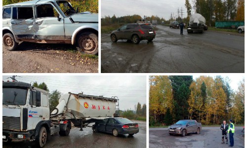 За неделю в чепецких ДТП пострадали четыре человека