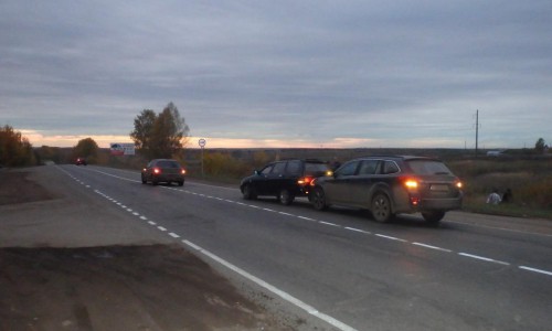 В Кирово-Чепецком районе столкнулись три авто: есть пострадавший