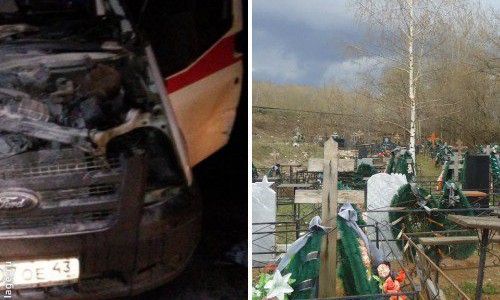 Троих погибших в ДТП со "скорой" на трассе "Вятка" похоронили в один день