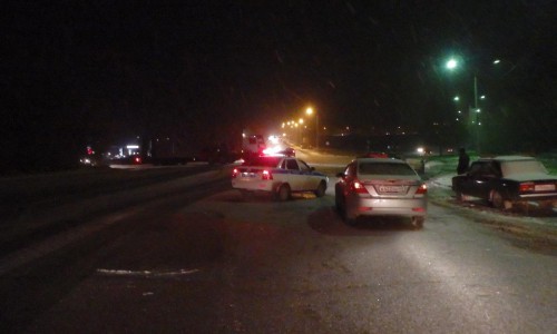 В Кирово-Чепецке на улице Некрасова иномарка сбила пешехода