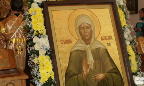 В Кирово-Чепецк прибудет икона святой блаженной Матроны Московской с частицей мощей