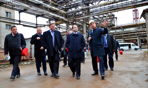 Михаил Бабич посетил филиал «КЧХК»