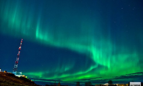 Сегодня ночью чепчане смогут увидеть северное сияние