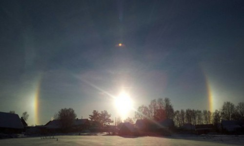 Жители Кировской области наблюдали удивительное природное явление