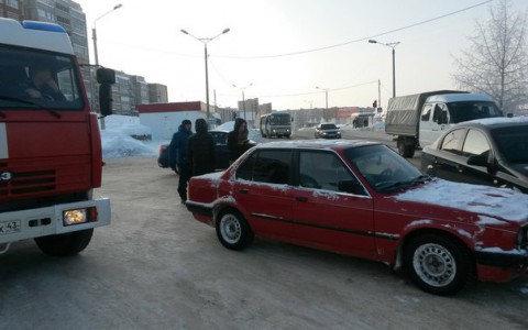 ДТП в Кирово-Чепецке: водитель BMW не пропустил автоледи на Chevrolet