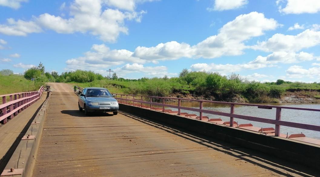 В Кирово-Чепецке закрывают проезд по мосту на Каринторф 
