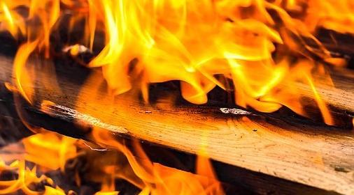 В Кирово-Чепецком районе произошел пожар в бане