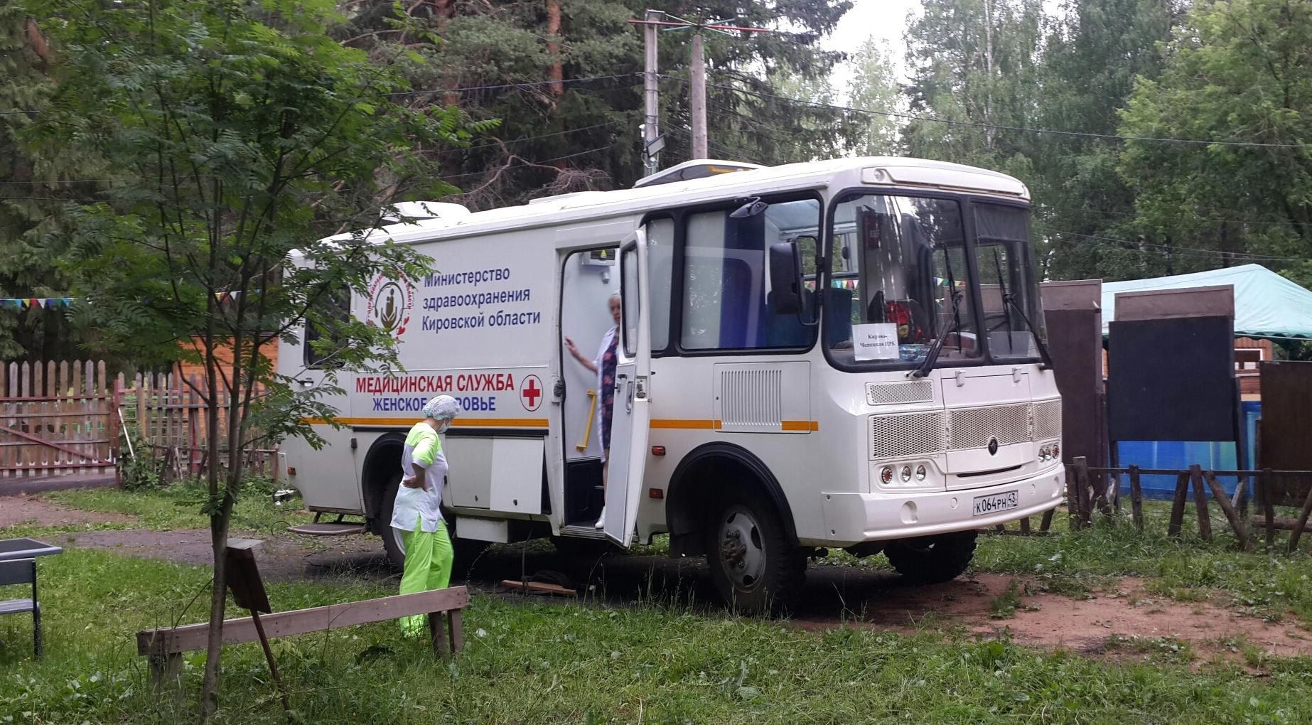 В Кирово-Чепецке увеличено количество выездов мобильного прививочного пункта