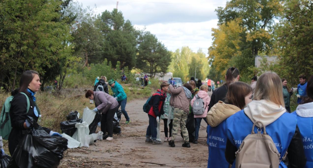 В Кирово-Чепецке жители приняли активное участие в Чистых играх