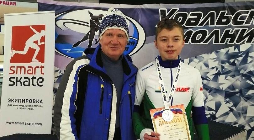Юный конькобежец из Чепецка стал призером всероссийских соревнований