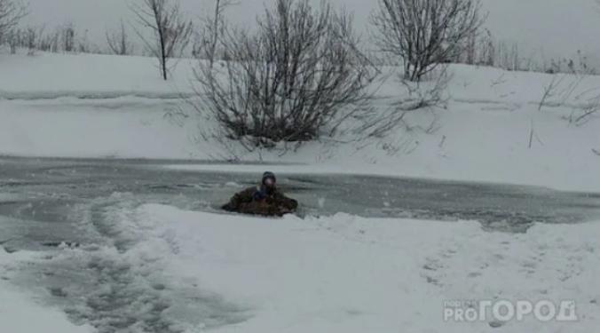  Соцсети: чепчанин провалился на реке под лед 