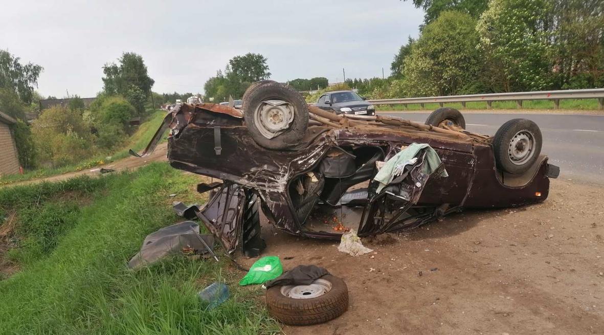 В массовом ДТП в Кирово-Чепецком районе двое несовершеннолетних получили травмы