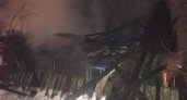 В Кирово-Чепецком районе огонь полностью уничтожил дом и две бани