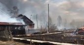 Стали известны подробности о крупном пожаре в Опаринском районе