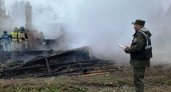 В Кирово-Чепецком районе в огне погибли двое детей и мужчина