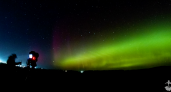  В Кировской области сняли на видео одно из самых ярких полярных сияний за последние 7 лет