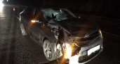 В Кировской области на трассе водитель Kia Rio насмерть сбил женщину