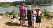 На пляже в Кирово-Чепецке заметили подростков, которые купались без взрослых