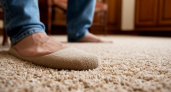Проведите по ковру этим простым предметом – и загрязнения исчезнут: эффективный метод очистки покрытия, не хуже химчистки
