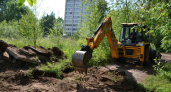 В Кирово-Чепецке приступили к обустройству парка "Двуречье"