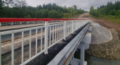 В Кировской области обновили мост через реку Лудяна