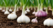 Осенняя посадка чеснока: пролейте грядки простым аптечным средством перед посадкой - вырастет с кулак 