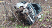 В Лебяжском районе иномарка вылетела в кювет и перевернулась, водитель погиб
